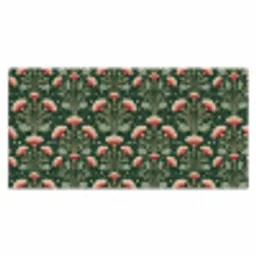 Patroon - Botanisch - Kleurrijk Muismat XXL klein 681 -3d_leeg