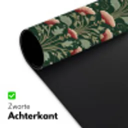 Patroon - Botanisch - Kleurrijk Muismat XXL klein 681 -sfeer2