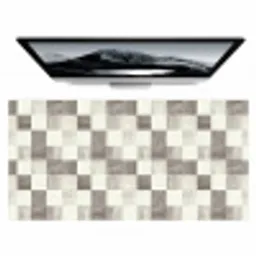 Patroon - Dambord - Houtnerf Muismat XXL klein 681 -zzz3d