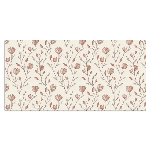 Patroon - Klassiek - Roze Muismat XXL klein 681 -3d_leeg