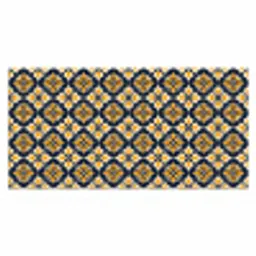 Patroon - Siertegel - Kleurrijk Muismat XXL klein 681 -3d_leeg