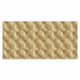 Patroon - Waaier -  Goud Muismat XXL klein 681 -3d_leeg