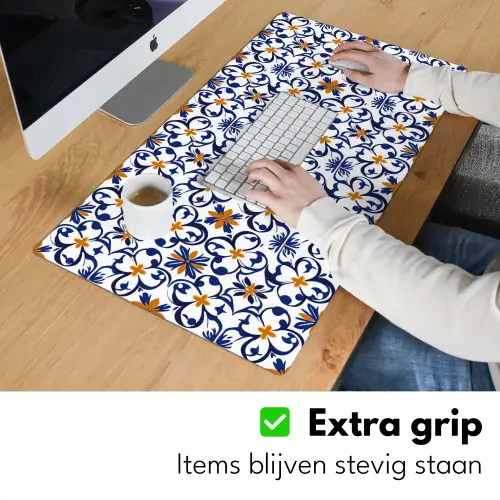 Patroon - Modern - Kleurrijk Muismat XXL klein 681 -sfeer3