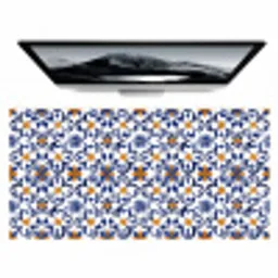 Patroon - Modern - Kleurrijk Muismat XXL klein 681 -zzz3d