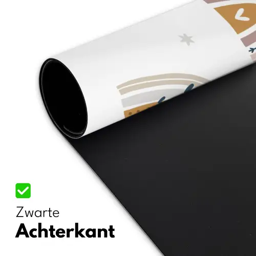 Patroon - Regenboog Muismat XXL klein -sfeer2