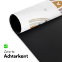 Patroon - Regenboog Muismat XXL klein -sfeer2