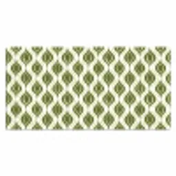 Patroon - Retro - Groen Muismat XXL klein 681 -3d_leeg