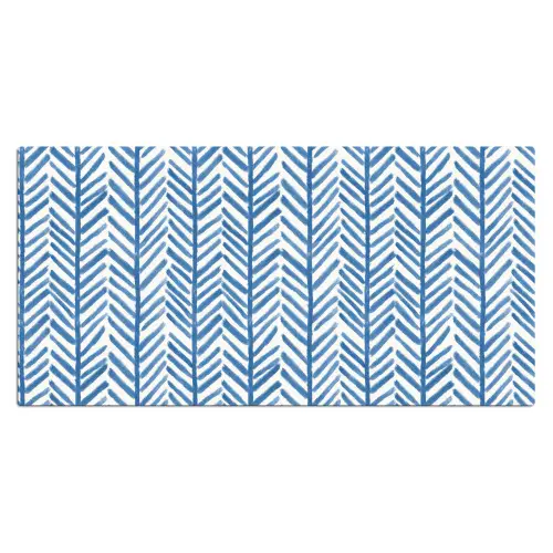 Patroon - Streep - Blauw Muismat XXL klein 681 -3d_leeg