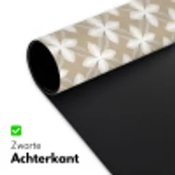 Patroon - Symmetrisch - Beige Muismat XXL klein 681 -sfeer2