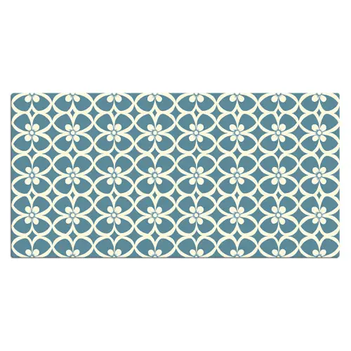 Patroon - Symmetrisch - Blauw Muismat XXL klein 681 -3d_leeg