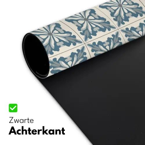 Dessin - Tegel - Blauw Muismat XXL klein 681 -sfeer2