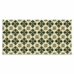 Patroon - Tegel - Groen Muismat XXL klein 681 -3d_leeg