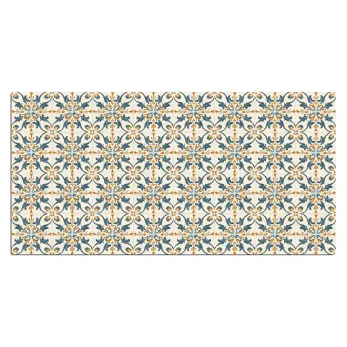 Patroon - Klassiek - Kleurrijk Muismat XXL klein 681 -3d_leeg
