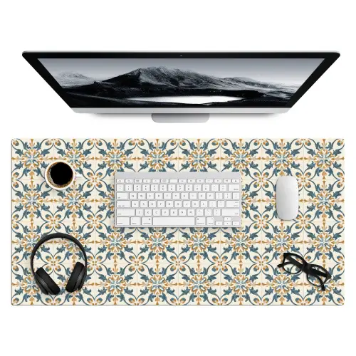 Patroon - Klassiek - Kleurrijk Muismat XXL klein 681 -3d