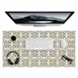 Patroon - Klassiek - Kleurrijk Muismat XXL klein 681 -3d