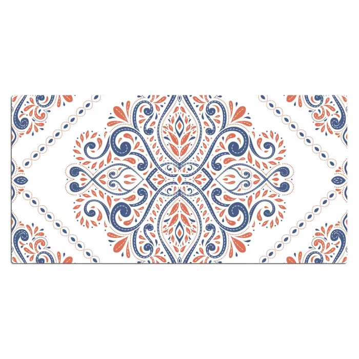 Patronen - Bloemen - Mandala Muismat XXL klein -3d_leeg