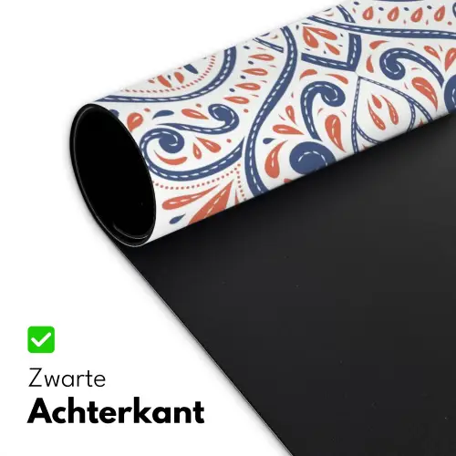 Patronen - Bloemen - Mandala Muismat XXL klein -sfeer2