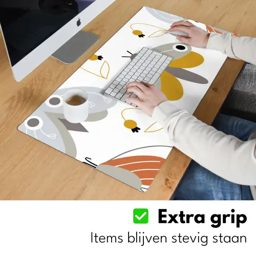 Patronen - Insecten Muismat XXL klein -sfeer3