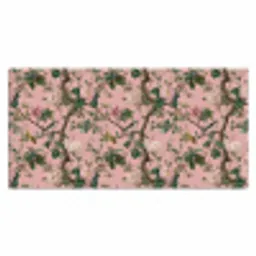 Pioenrozen - Botanisch - Vogel Muismat XXL klein 681 -3d_leeg