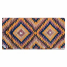 Perzisch Tapijt - Patronen - Oranje Muismat XXL klein -3d_leeg