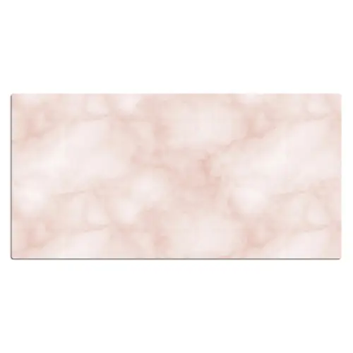 Roze - Marmer - Crème Muismat XXL klein 681 -3d_leeg