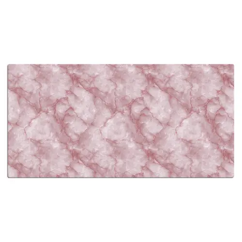 Roze - Kwartsmarmer - Aders Muismat XXL klein 681 -3d_leeg