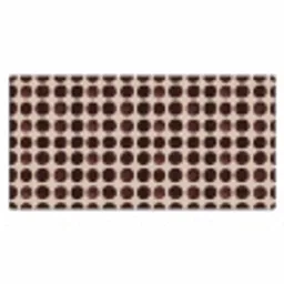 Stippen - Patroon - Bruin Muismat XXL klein 681 -3d_leeg