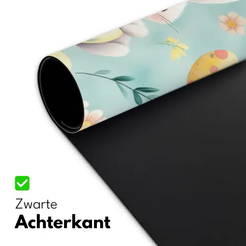 Konijn - Eieren - Takjes Muismat XXL klein -sfeer2