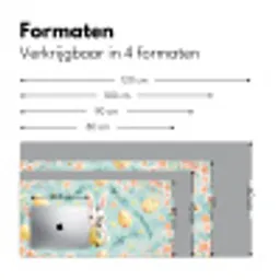 Konijn - Eieren - Takjes Muismat XXL klein -sfeer5