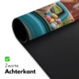 Konijn - Boerderij - Eieren Muismat XXL klein -sfeer2