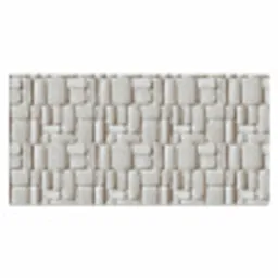 Reliëf - Structuur - Wit Muismat XXL klein 681 -3d_leeg