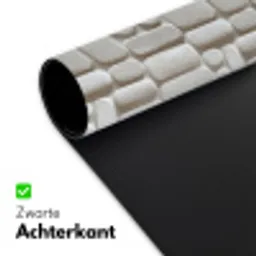 Reliëf - Structuur - Wit Muismat XXL klein 681 -sfeer2