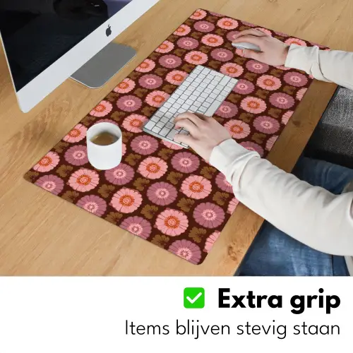Retro - Madelief - Roze Muismat XXL klein 681 -sfeer3