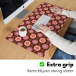 Retro - Madelief - Roze Muismat XXL klein 681 -sfeer3