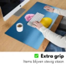 Badeend - Handdoek - Blauw Muismat XXL klein -sfeer3