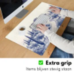 Rustiek - Landgoed - Blauw Muismat XXL klein -sfeer3