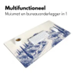 Rustiek - Landgoed - Blauw Muismat XXL klein -sfeer4