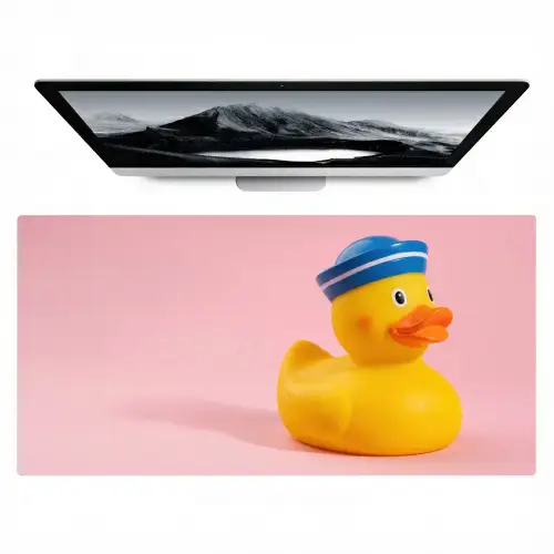 Matroos - Eend - Roze Muismat XXL klein -zzz3d