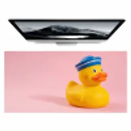 Matroos - Eend - Roze Muismat XXL klein -zzz3d