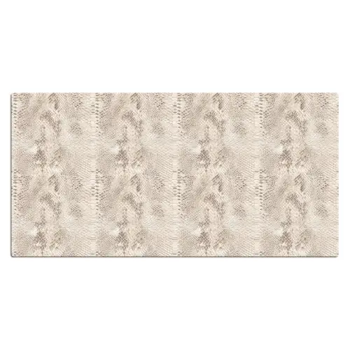 Slang - Patroon - Beige Muismat XXL klein 681 -3d_leeg