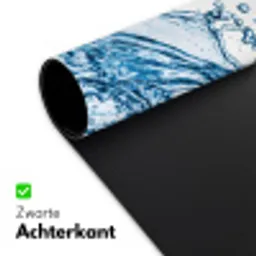 Spash - Water - Blauw Muismat XXL klein -sfeer2