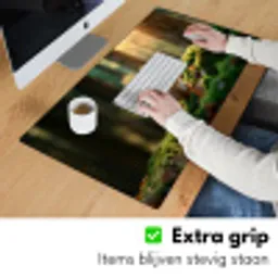 Eekhoorn - Nootje - Gras Muismat XXL klein -sfeer3