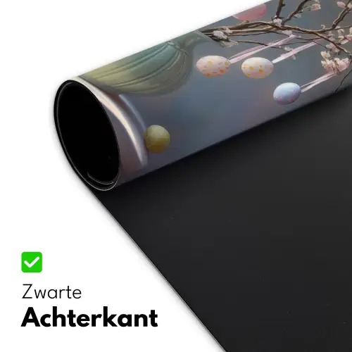 Stilleven - Vaas - Paastak Muismat XXL klein -sfeer2