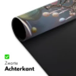 Stilleven - Vaas - Paastak Muismat XXL klein -sfeer2