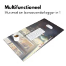 Stilleven - Vaas - Paastak Muismat XXL klein -sfeer4
