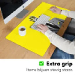 Pak - Hand - Geel Muismat XXL klein -sfeer3