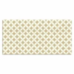 Symmetrisch - Motief - Beige Muismat XXL klein 681 -3d_leeg