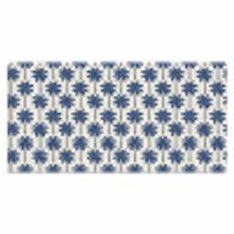 Symmetrisch - Palm - Blauw Muismat XXL klein 681 -3d_leeg