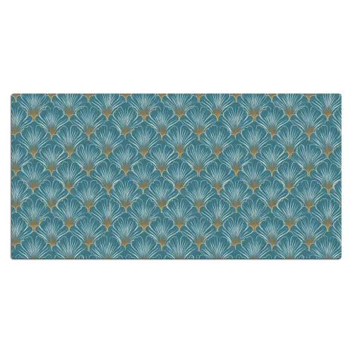 Symmetrisch - Patroon - Blauw Muismat XXL klein 681 -3d_leeg
