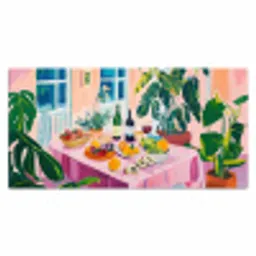 Tafel - Wijn - Fruit Muismat XXL klein -3d_leeg